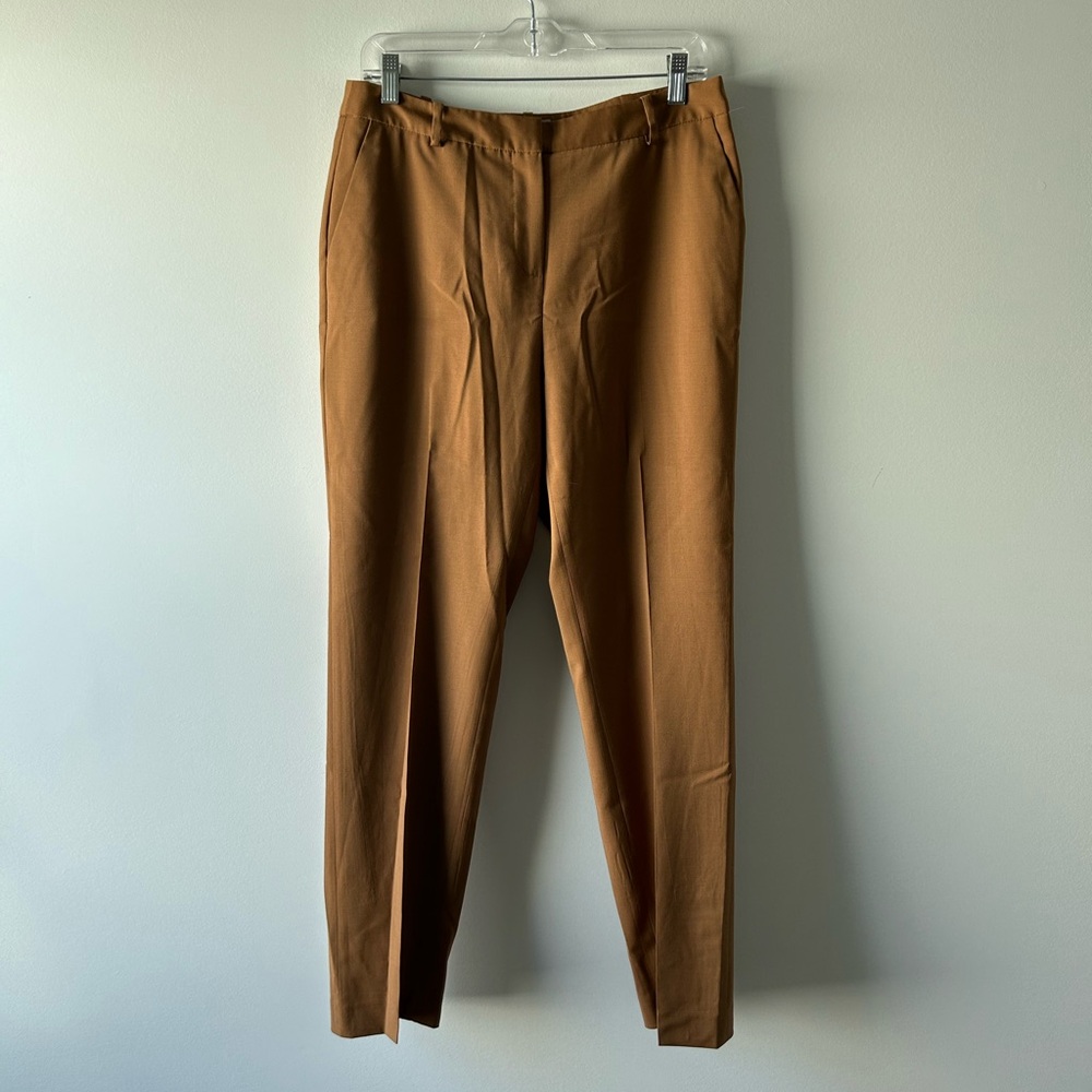 Pure Collection brown slim leg pants